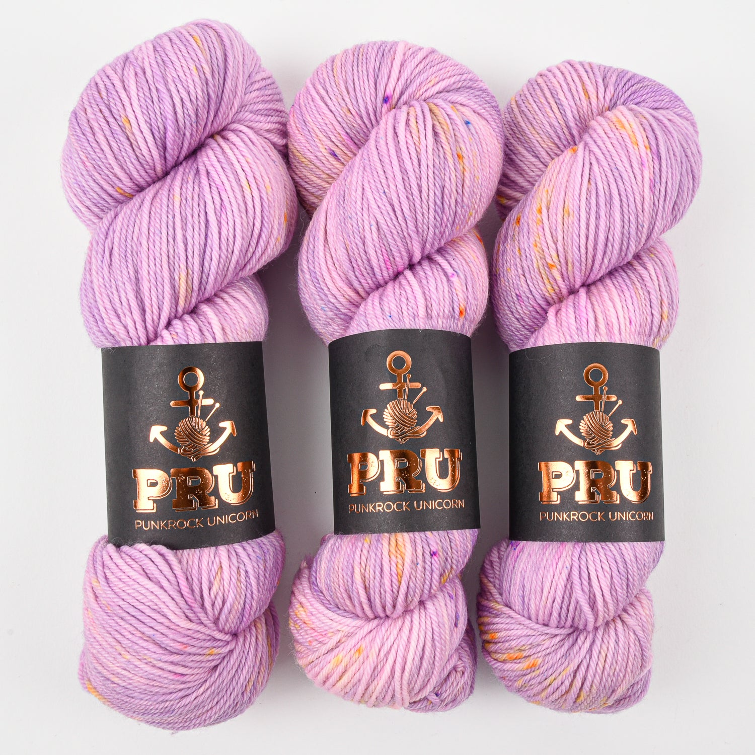 Punk Rock Unicorn SOUL DK - FLIEDER SPEX Merino wool Nylon DK Sock pink Yarn