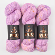 Punk Rock Unicorn SOUL DK - FLIEDER SPEX Merino wool Nylon DK Sock pink Yarn