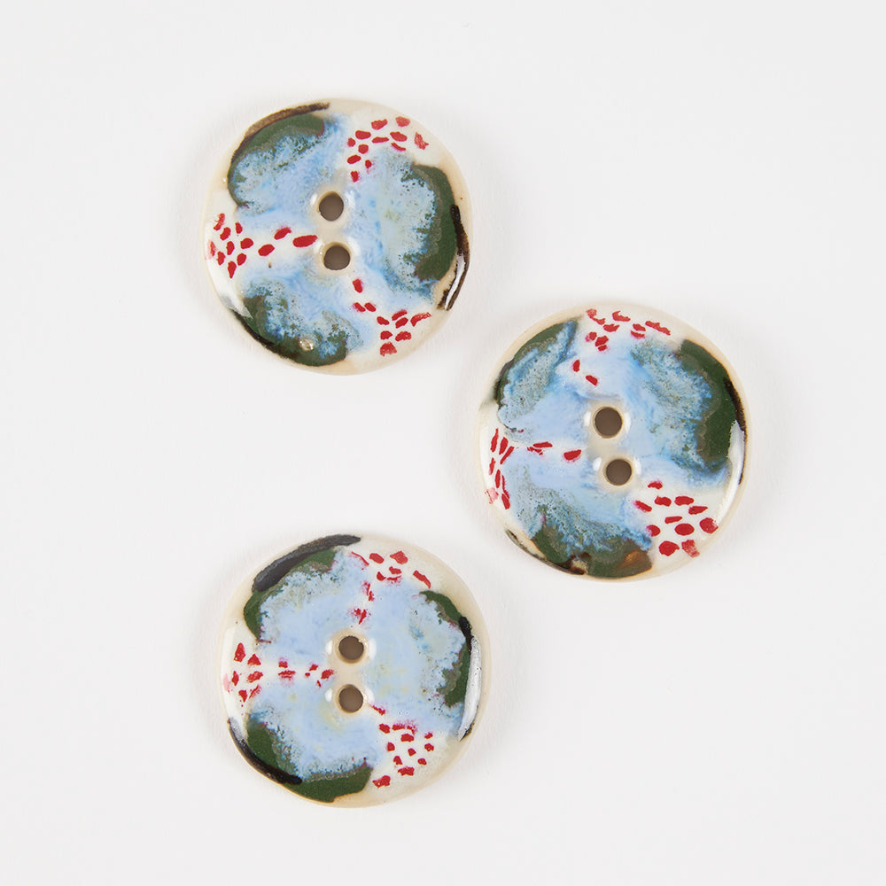 Incomparable Buttons FLORAL BUTTONS Button