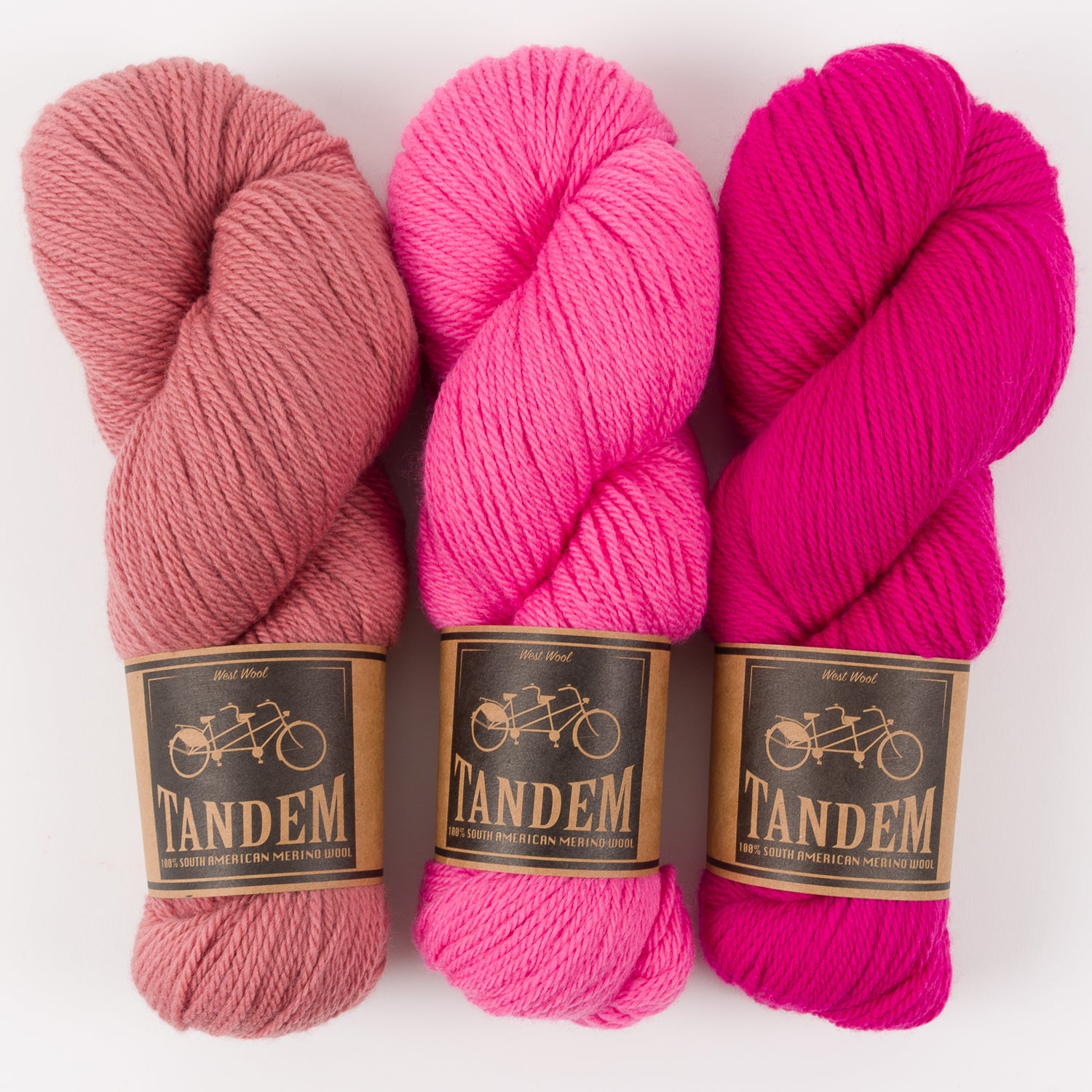 West Wool FLOWER TAFFY Merino wool DK Quick Kits