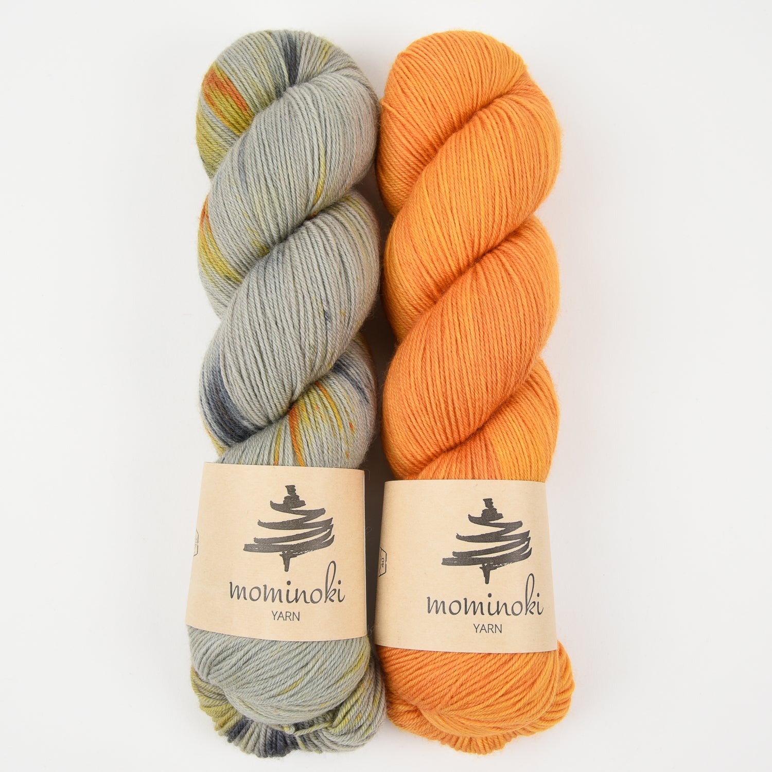 Mominoki Yarn FLYING MARIGOLDS Merino wool Polyamide Fingering Quick Kits