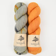 Mominoki Yarn FLYING MARIGOLDS Merino wool Polyamide Fingering Quick Kits