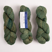 Malabrigo MALABRIGO SOCK - FRESCO Y SECO Merino wool Light Fingering green Yarn