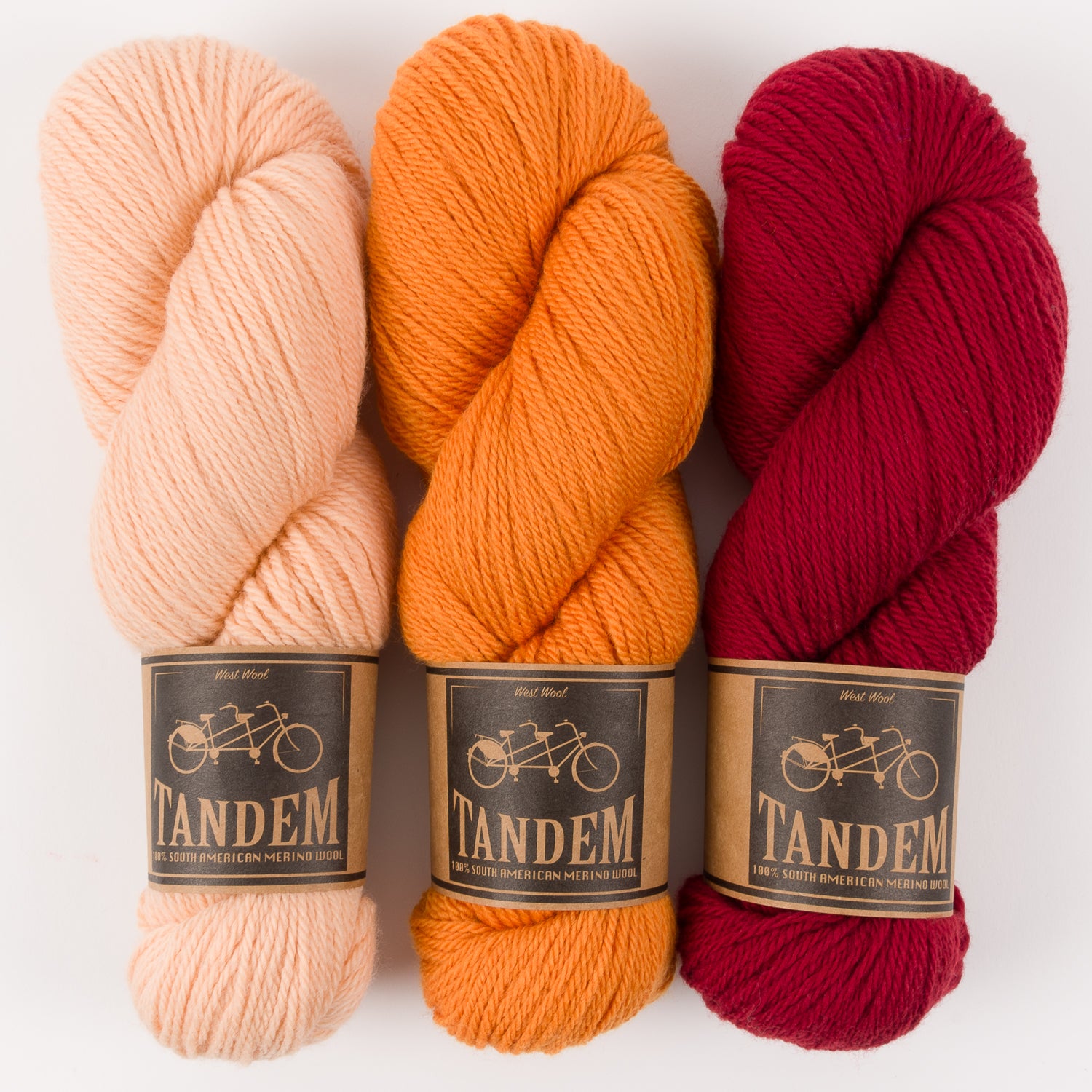 West Wool FRUCTOSE SHERBERT Merino wool DK Quick Kits