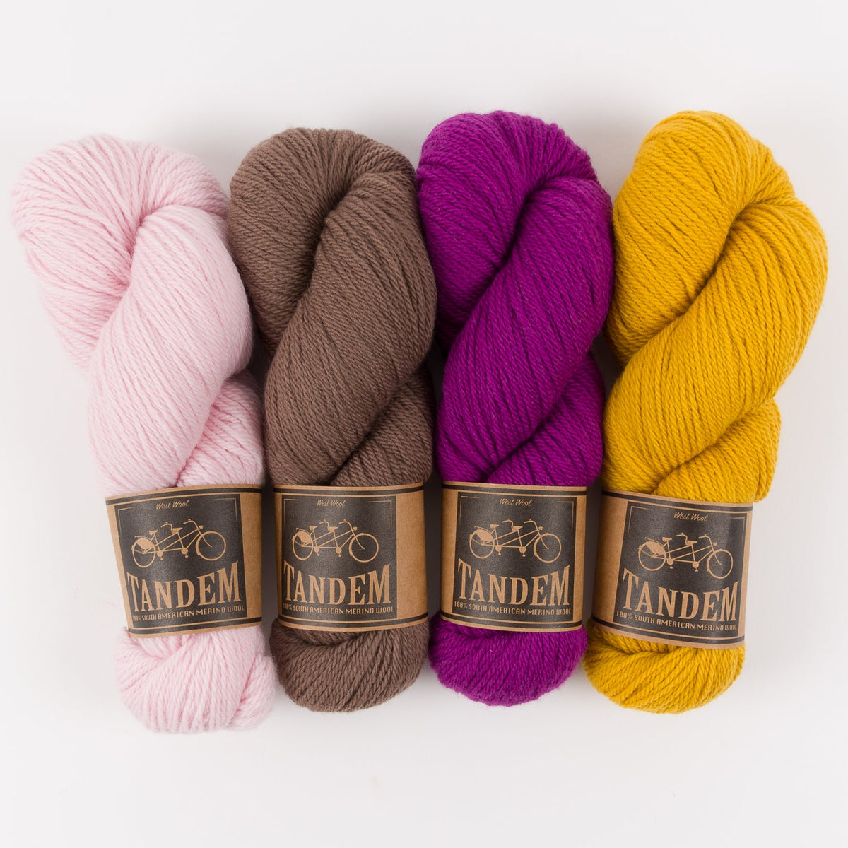 West Wool WESTKNITS KIT - GLOWING FANDANGO Merino wool DK Westknits Kits