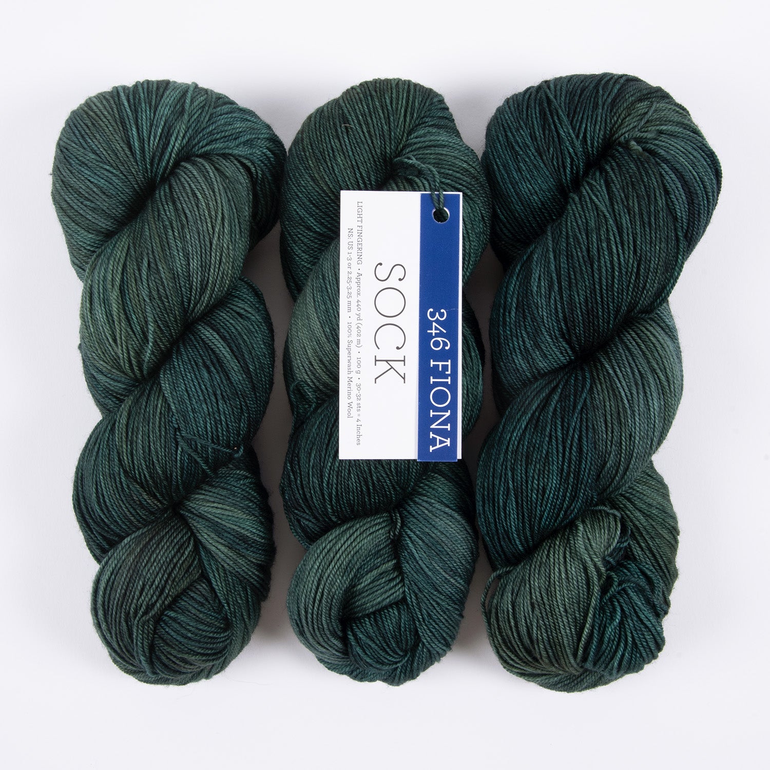 Malabrigo MALABRIGO SOCK - FIONA Merino wool Light Fingering green Yarn