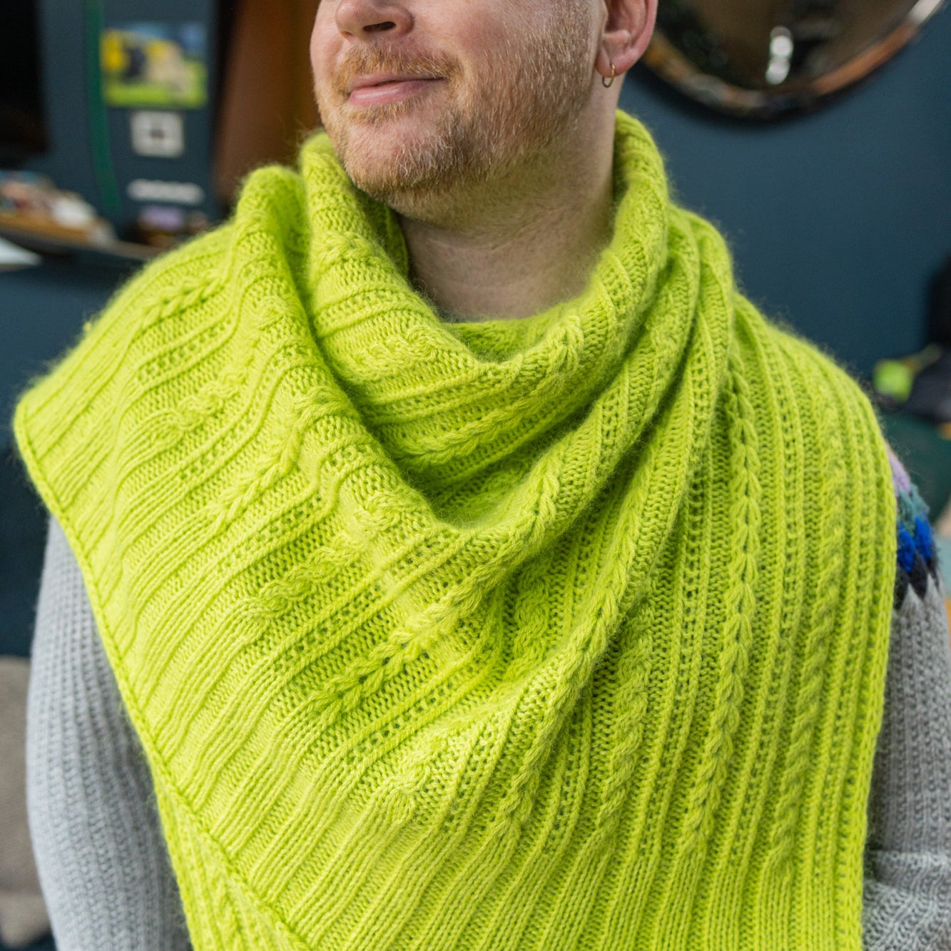Westknits Patterns FIR RIB SHAWL PATTERN Westknits Pattern