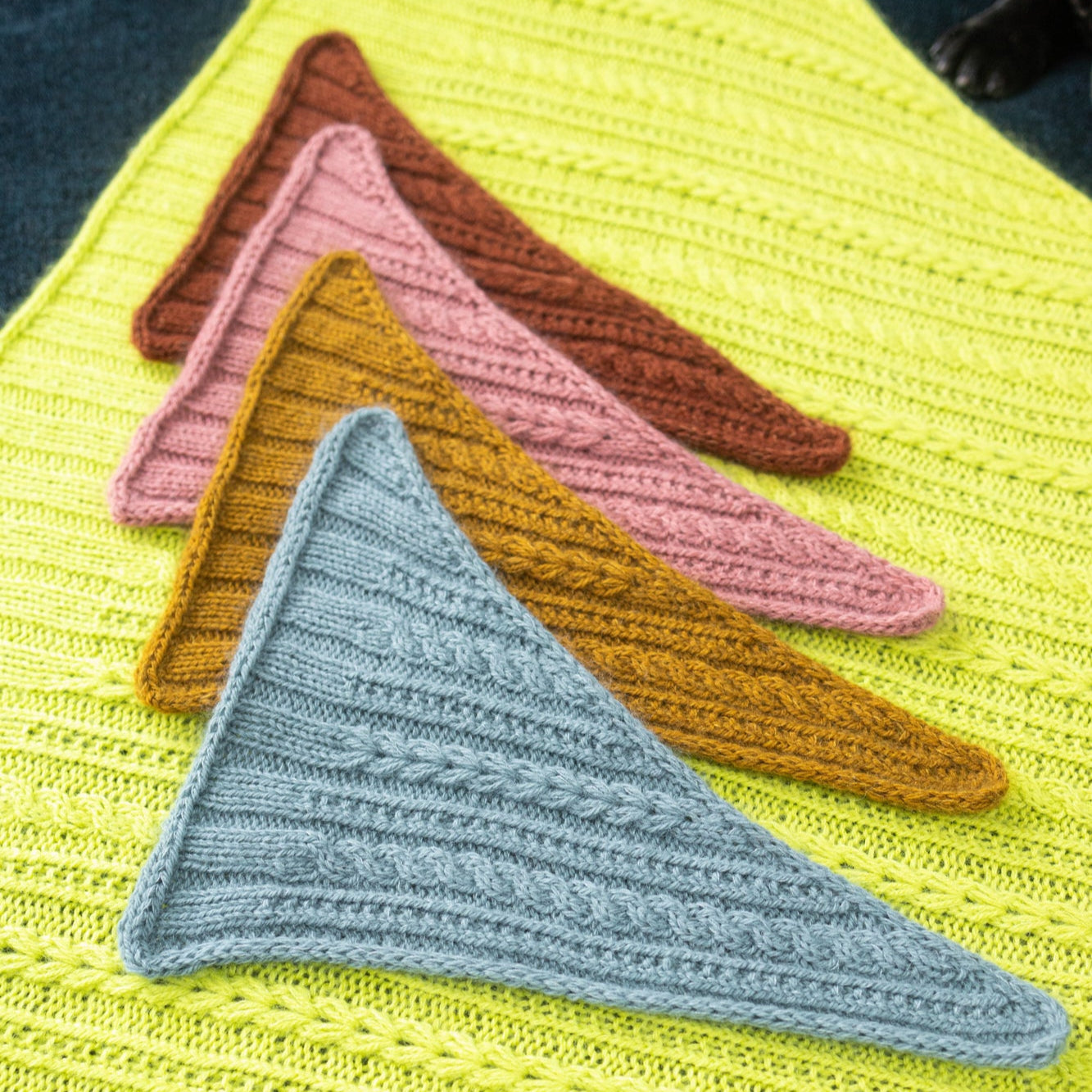 FIR RIB SHAWL PATTERN