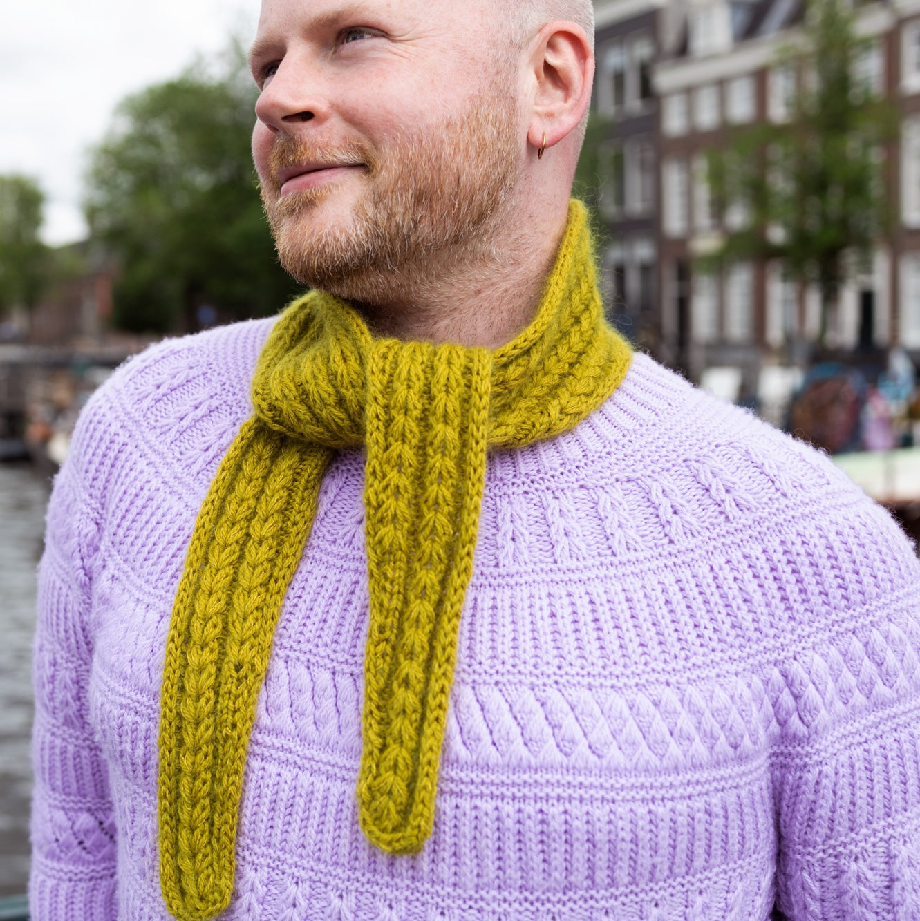 Fabulous Westknits Kits FIR RIB SKINNY SCARF DK Westknits Kits
