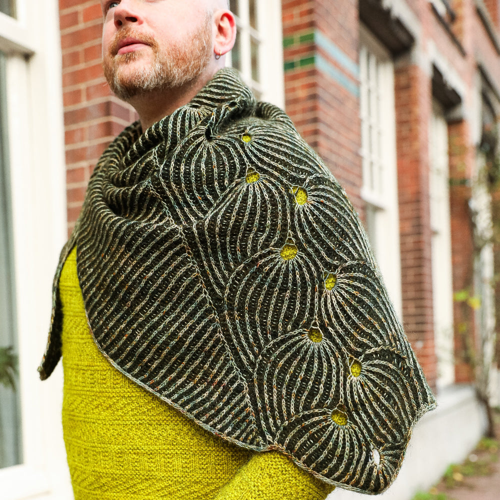 WESTKNITS NO. 6 BRIOCHE SURI SHAWLS