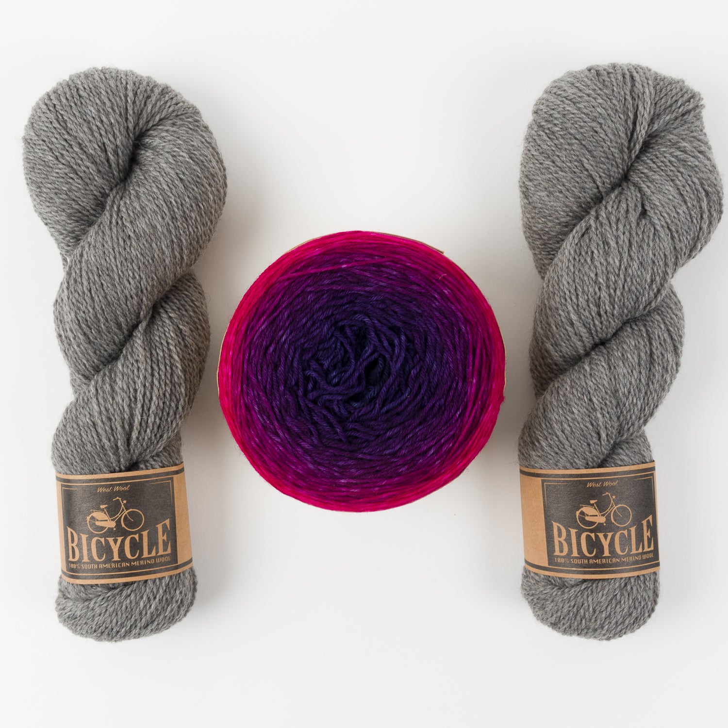 Bilum FRENCH LILLA Merino wool Fingering Quick Kits