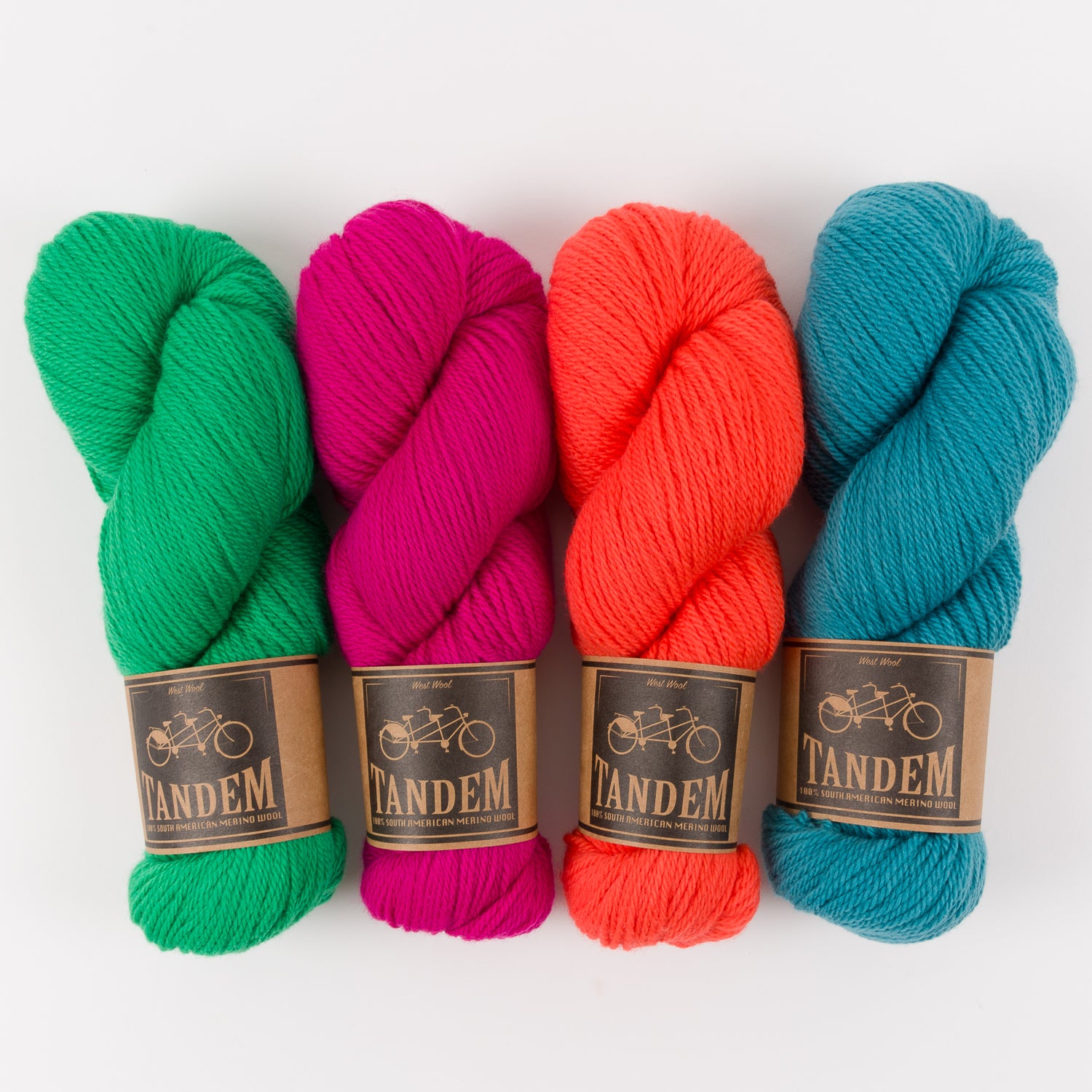 West Wool PINK GRASS Merino wool DK Quick Kits