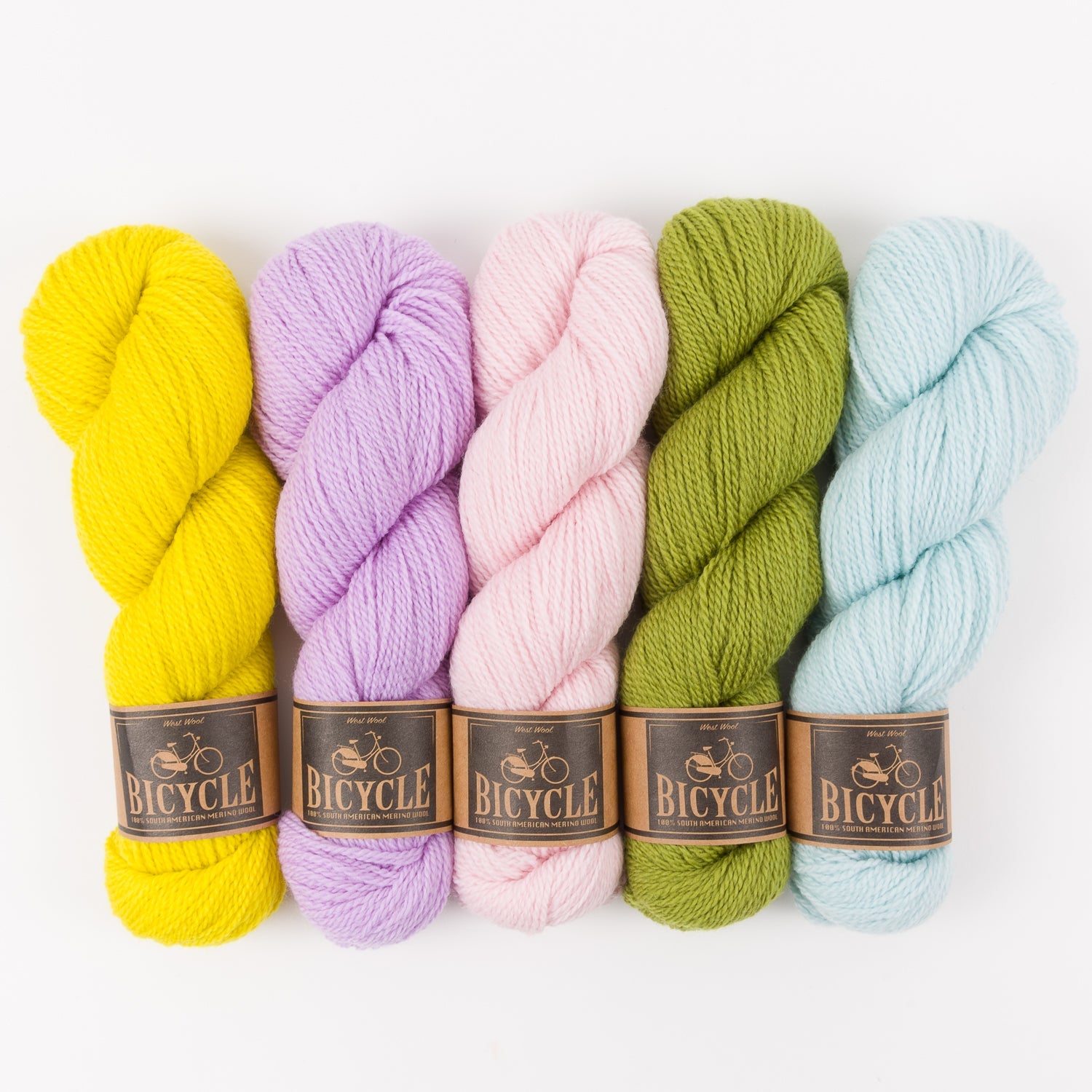 West Wool UNICORN SPRING Merino wool Fingering Quick Kits
