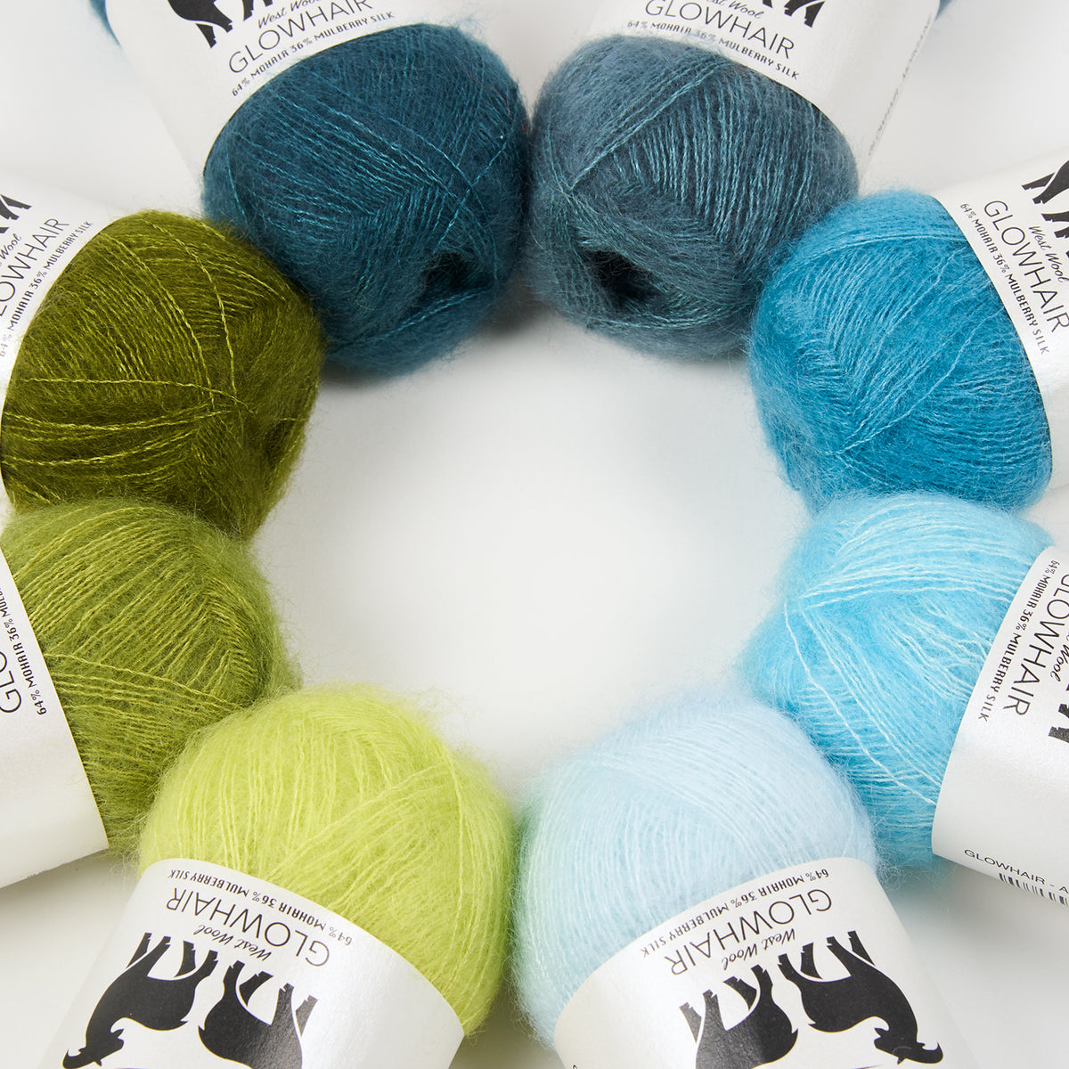 WESTKNITS KIT - GREEN GLOW