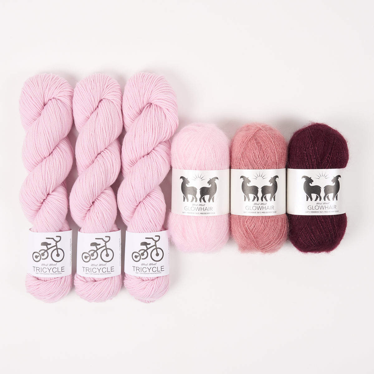 GLOWHAIR FROST COWL - PRETTY POWDER