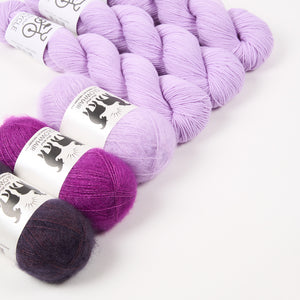 GLOWHAIR FROST COWL - VIBRANT UNICORN