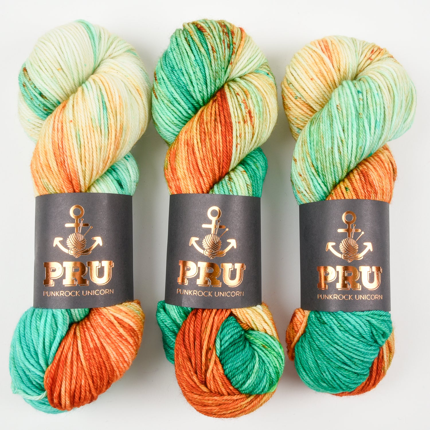 Punk Rock Unicorn SOUL DK - GOA Merino wool Nylon DK Sock multicolour Yarn