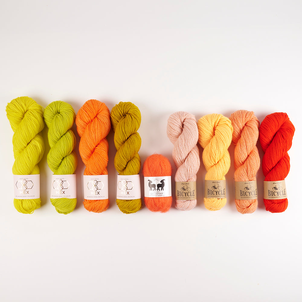 Grapefruit Kaleidoscope - West Wool - MKAL 2026