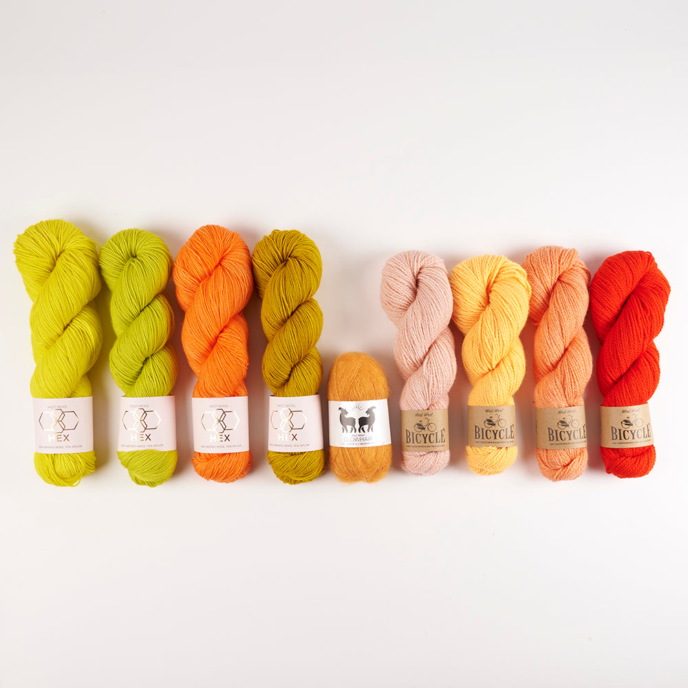 Grapefruit Kaleidoscope - West Wool - MKAL 2026