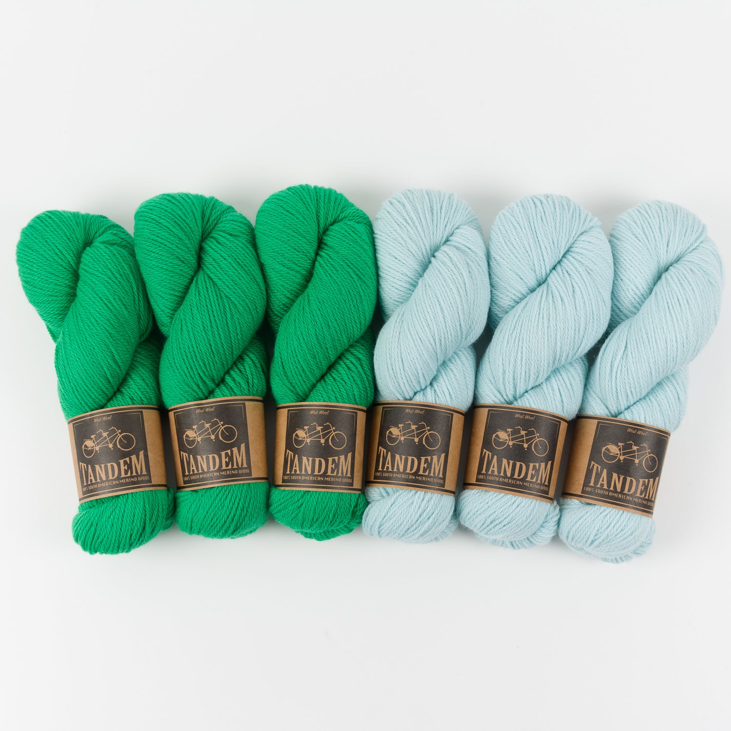 West Wool GRASSY GREENHOUSE Merino wool DK Quick Kits