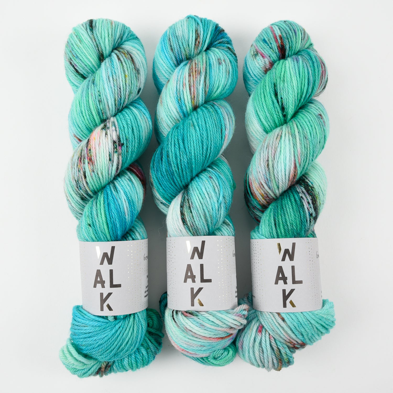 WALK Collection WALK MERINO DK - GREAT BARRIER REEF Merino wool DK turquoise blue Yarn