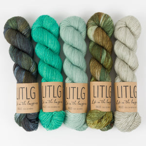 WESTKNITS KIT - GREEN OYSTERS
