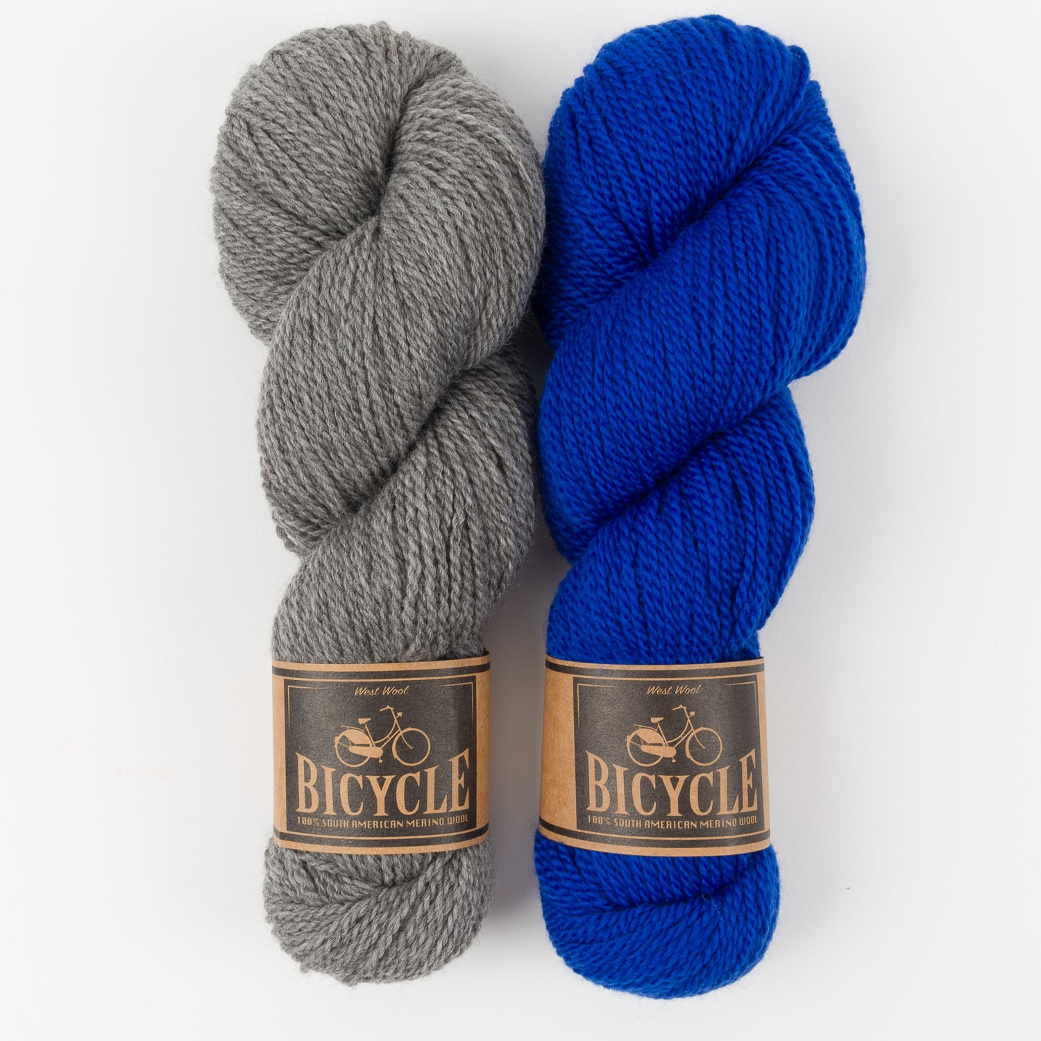 West Wool GREY BRILLIANCE Merino wool Fingering Quick Kits