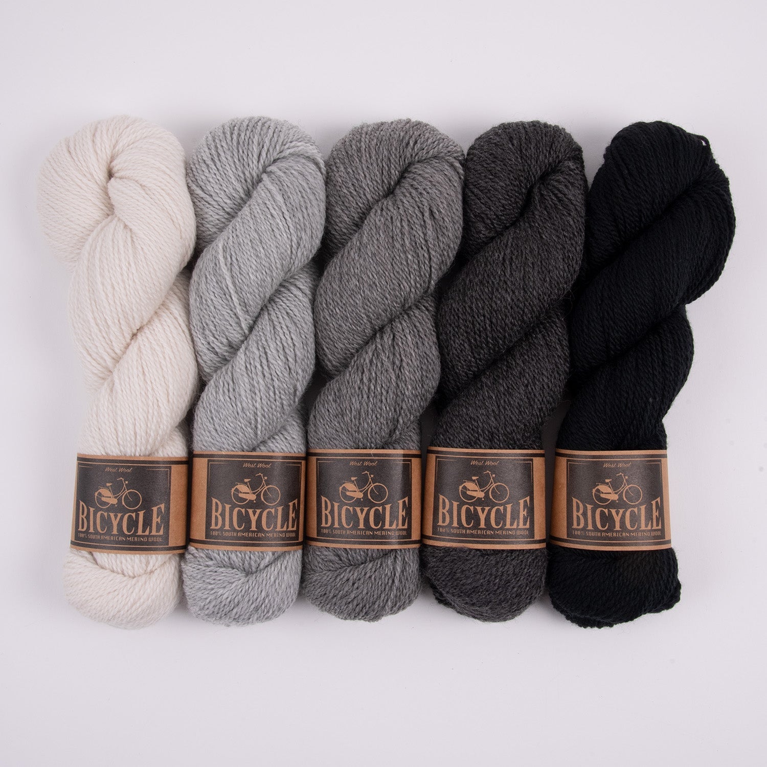 West Wool METAL MERINO Merino wool Fingering Quick Kits