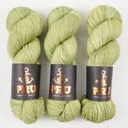 Punk Rock Unicorn SOUL DK - GUACAMOLE Merino wool Nylon DK Sock green Yarn