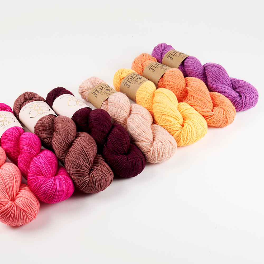 Guava Kaleidoscope - West Wool - MKAL 2026