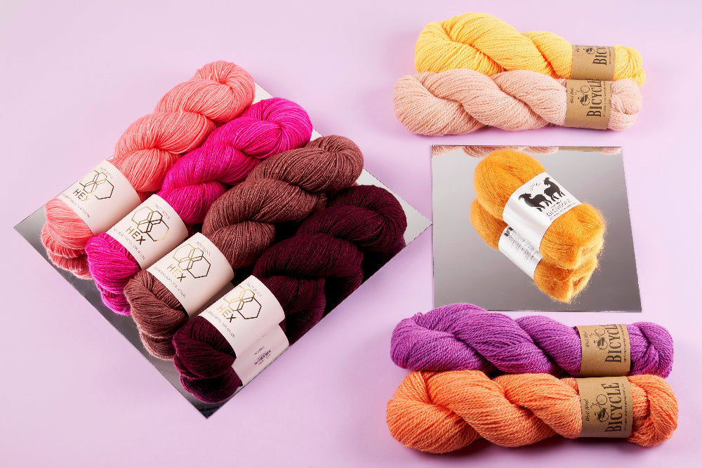 Guava Kaleidoscope - West Wool - MKAL 2026