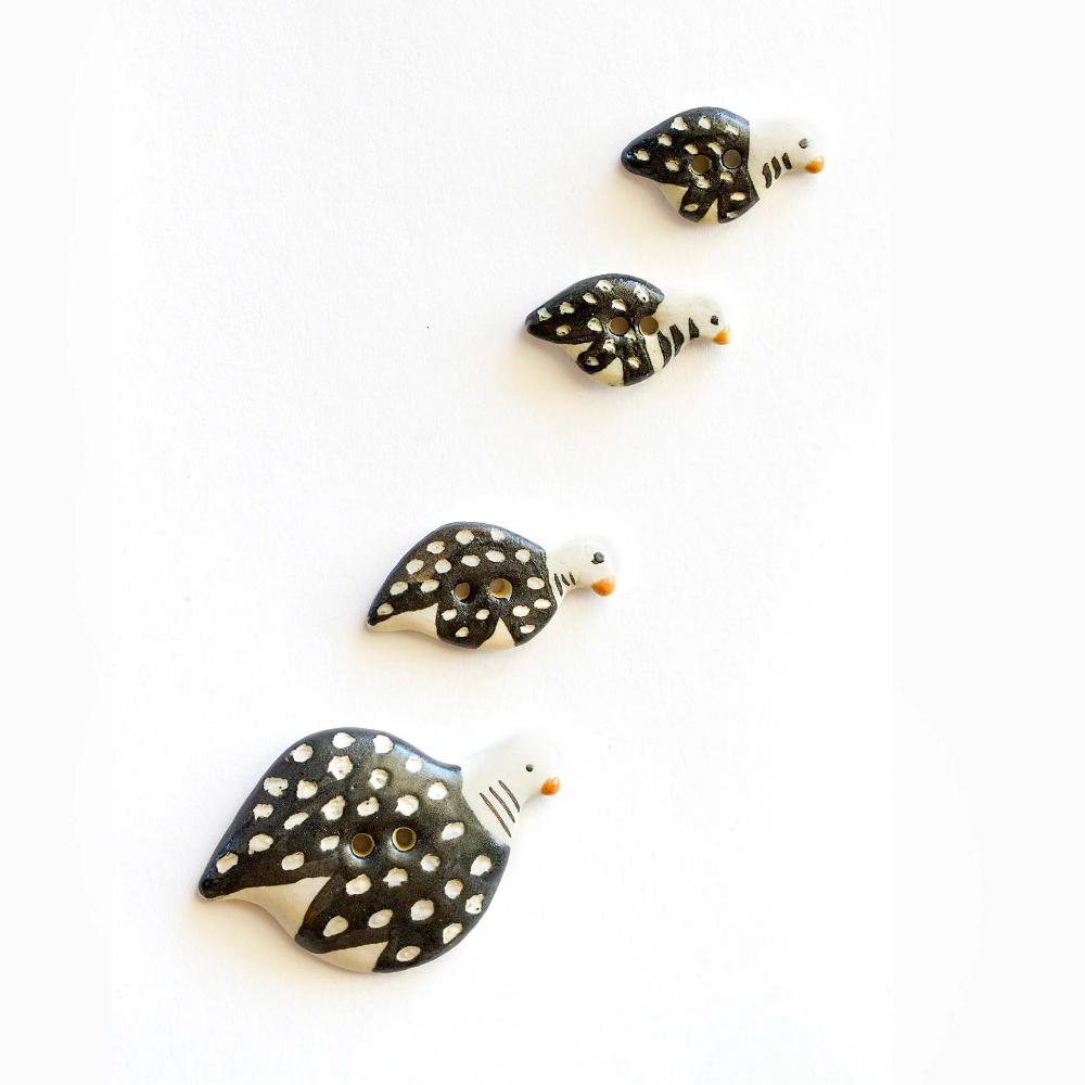 GUINEA FOWL BUTTONS