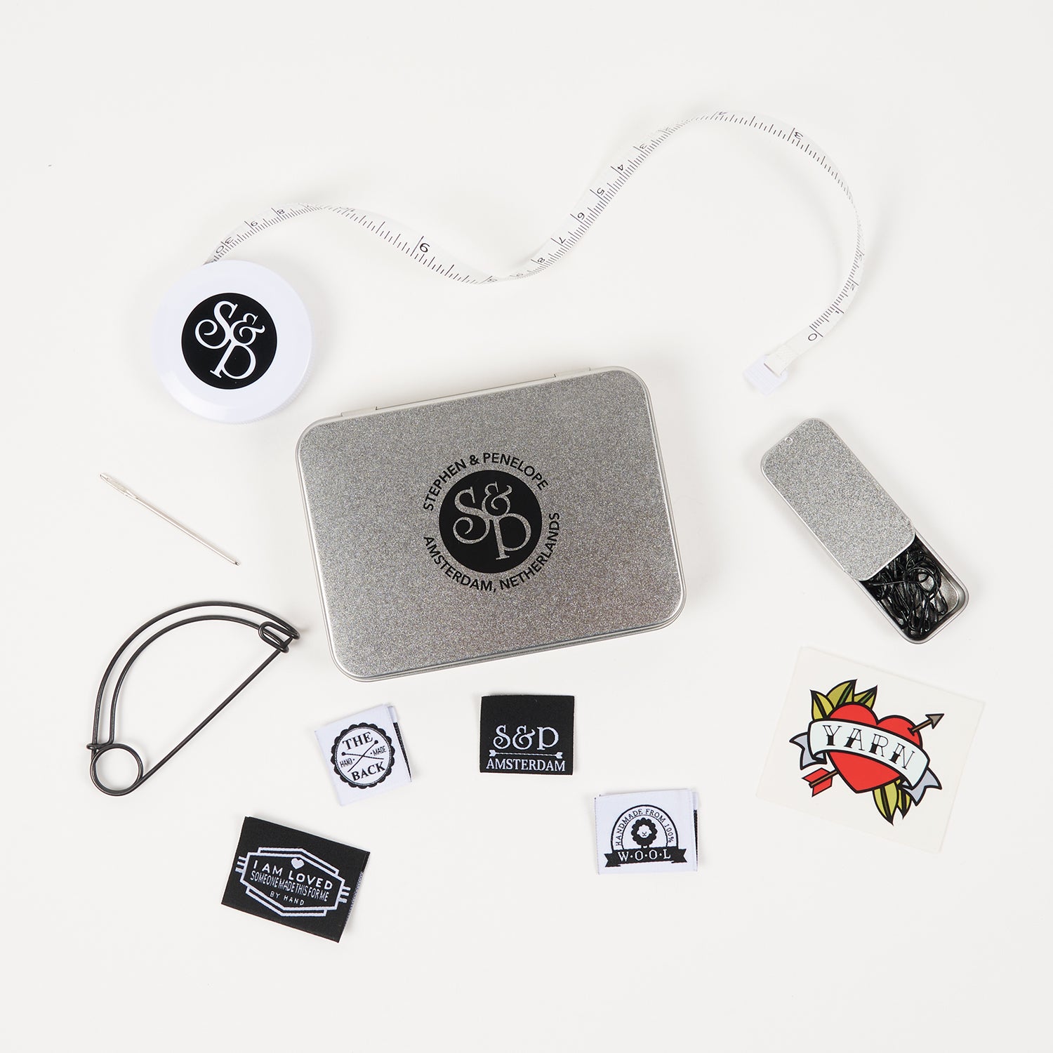 Stephen & Penelope Notions POS ONLY: DISCOUNTED S&P NOTIONS TIN Tools
