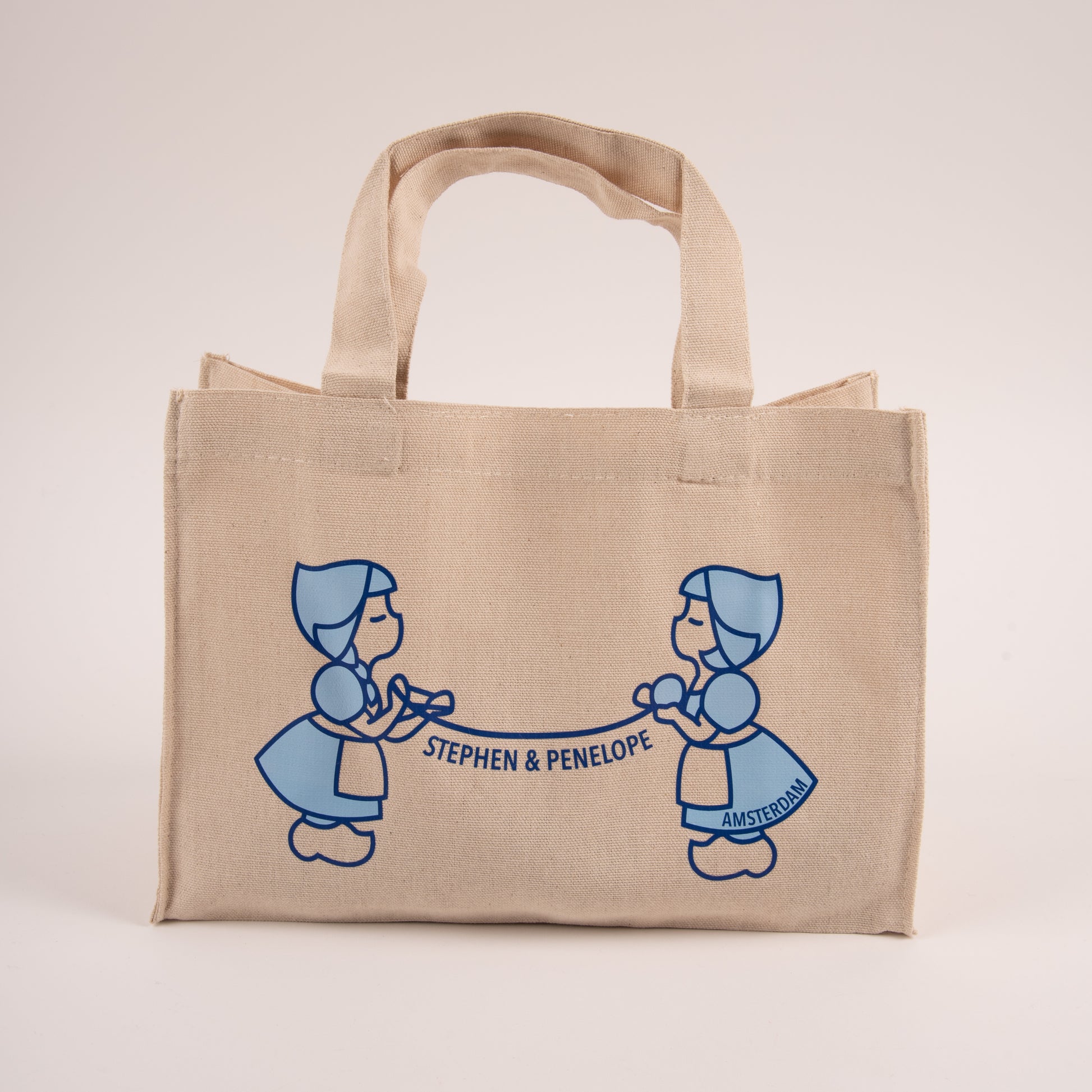 Stephen & Penelope Project Bags STEPHEN & PENELOPE PROJECT BAG - GIRLS WINDING cream blue turquoise Project Bags
