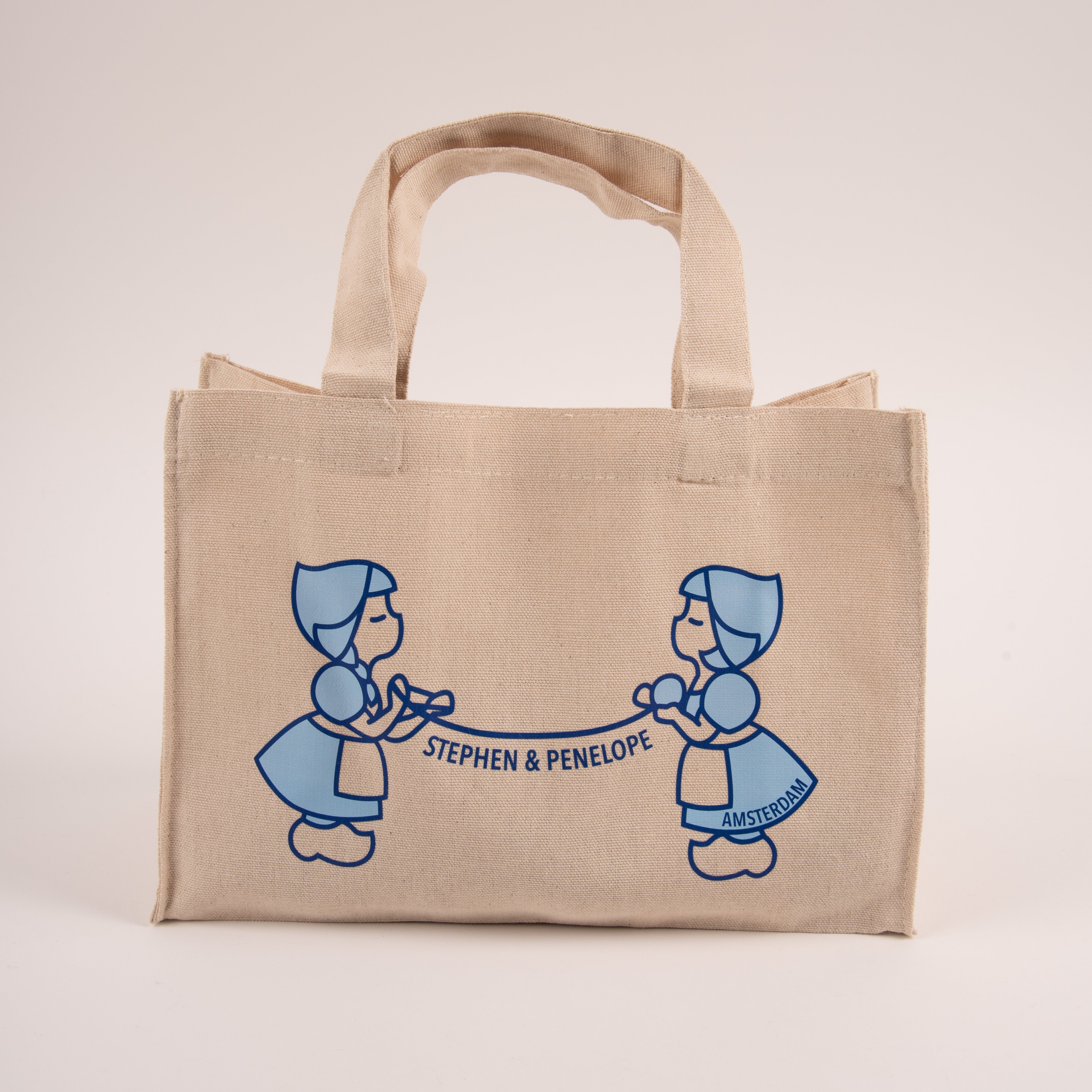 Stephen & Penelope Project Bags STEPHEN & PENELOPE PROJECT BAG - GIRLS WINDING cream blue turquoise Project Bags