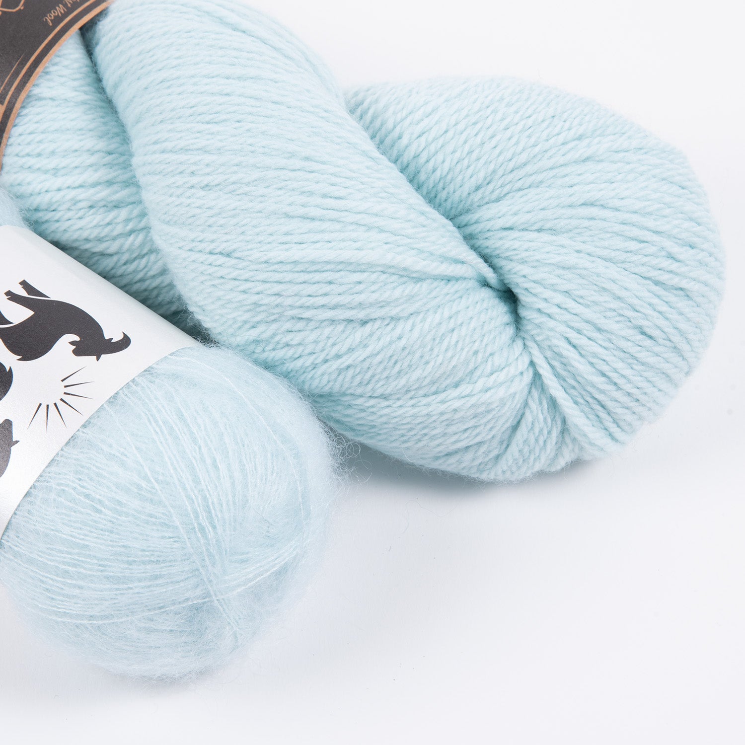 GLASS MOHAIR MATCH TRIO DK