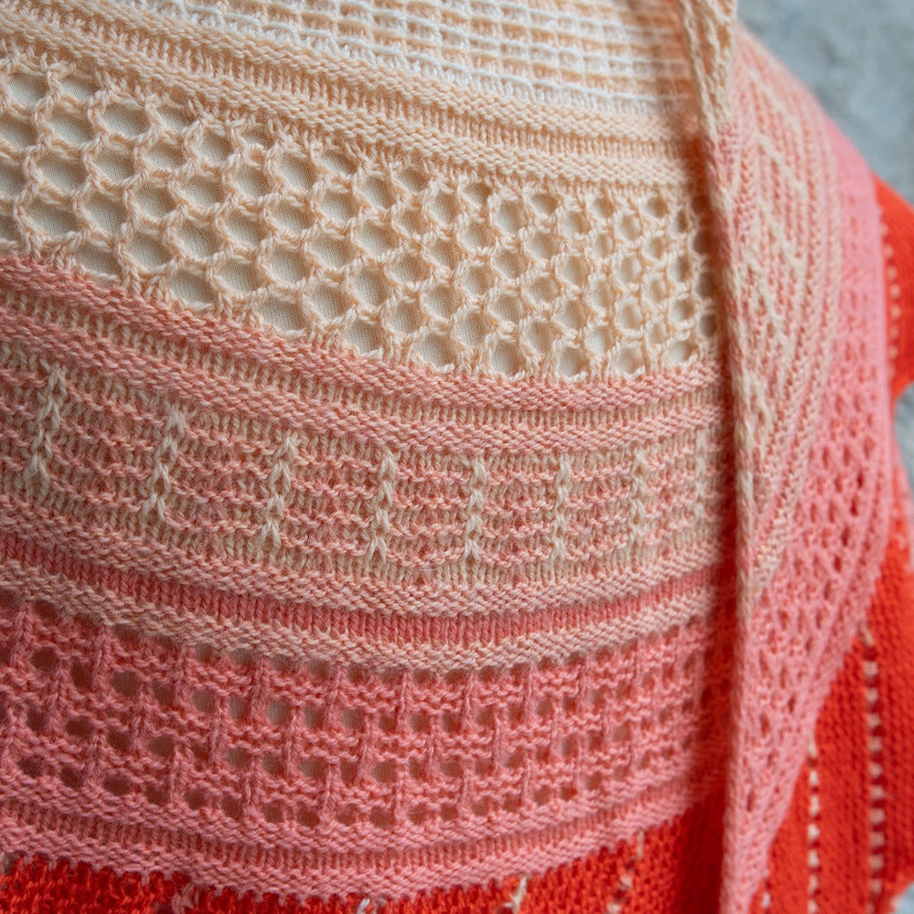 Glittering Snowscape Shawl