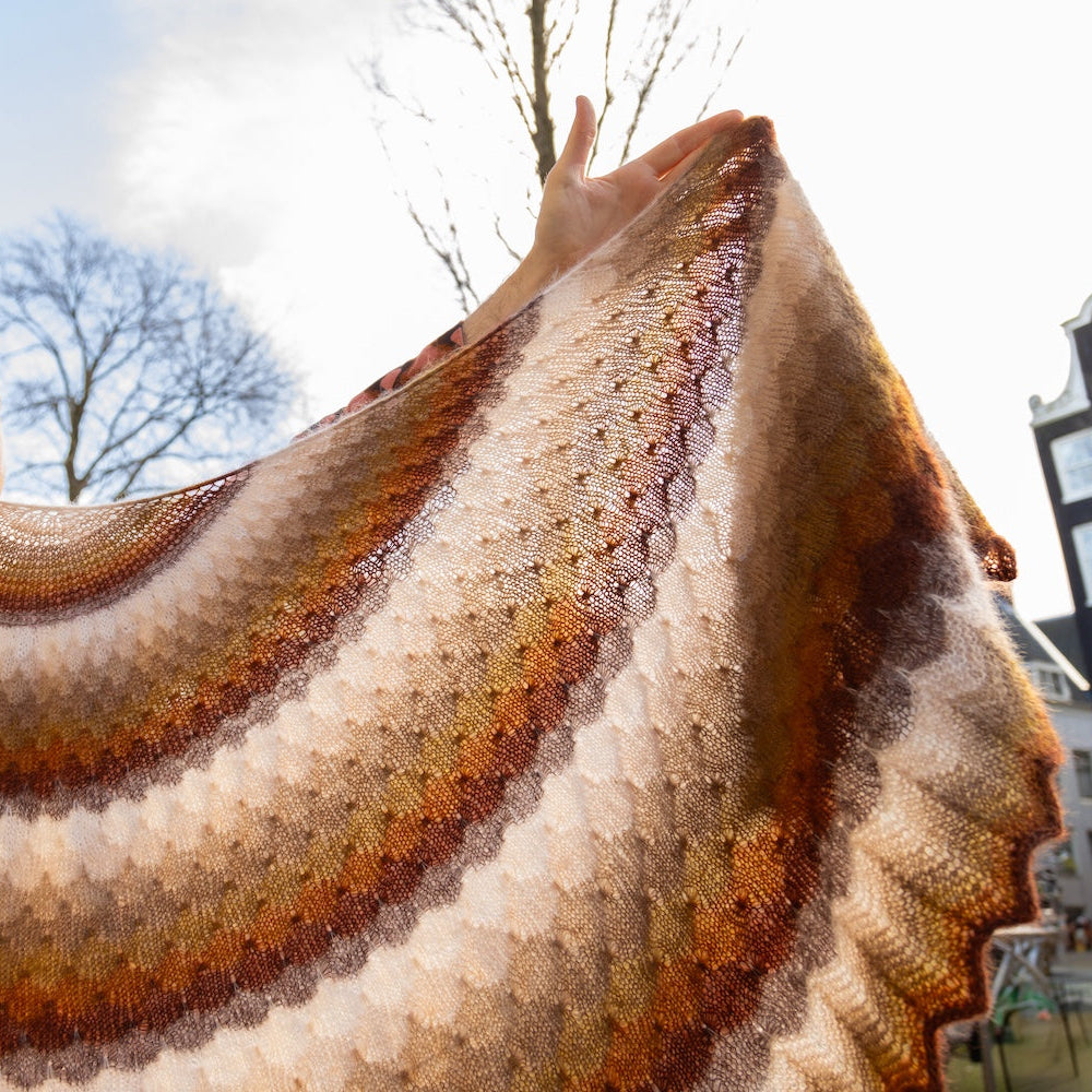 Awesomer Gossamer Shawl