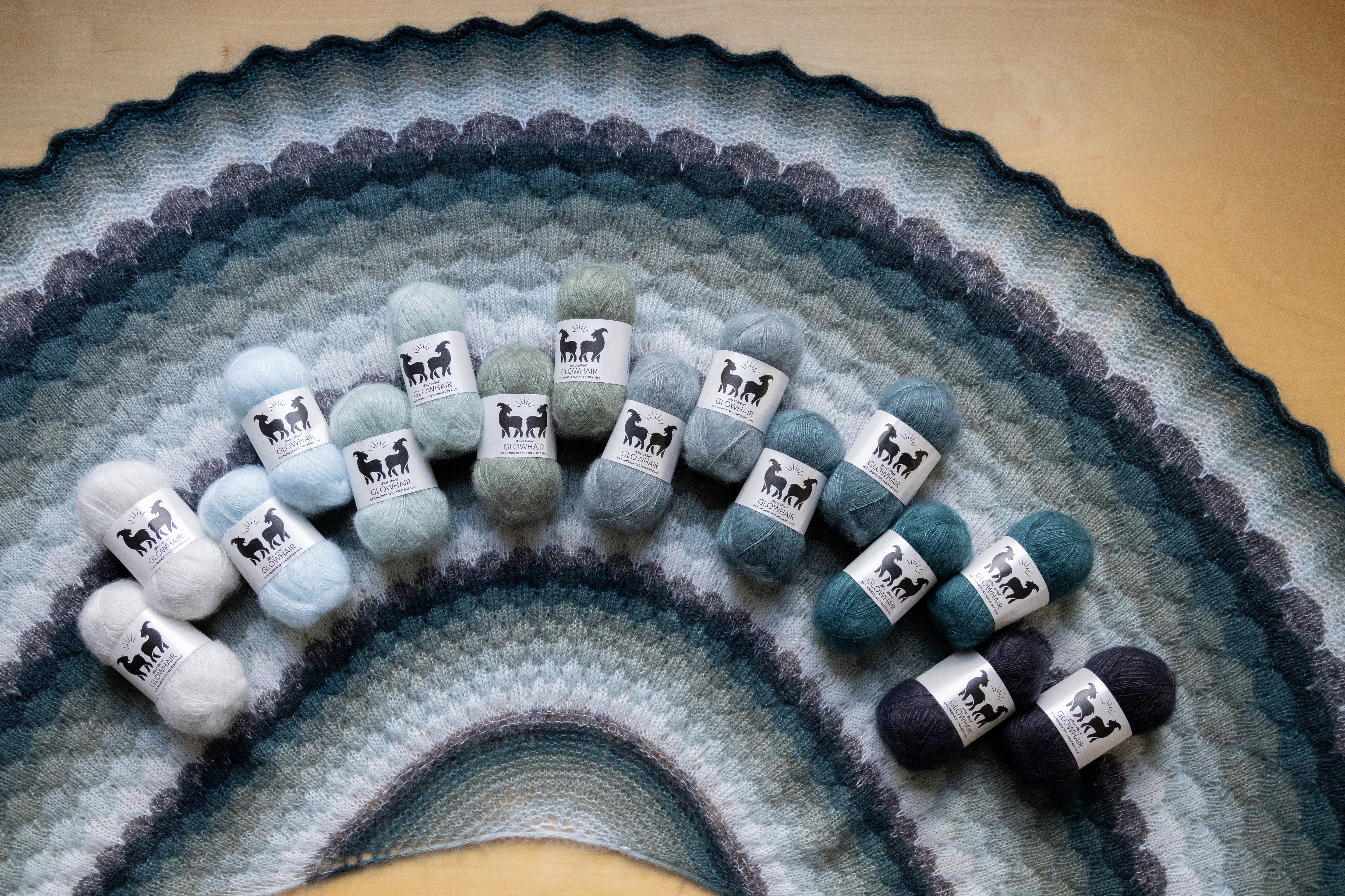 AWESOMER GOSSAMER SHAWL PATTERN