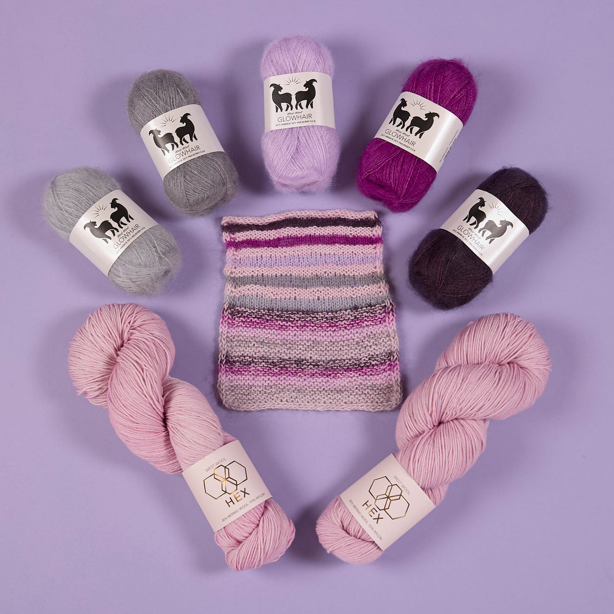 GLOW ALONG 2026 - GLOWING PURPLE