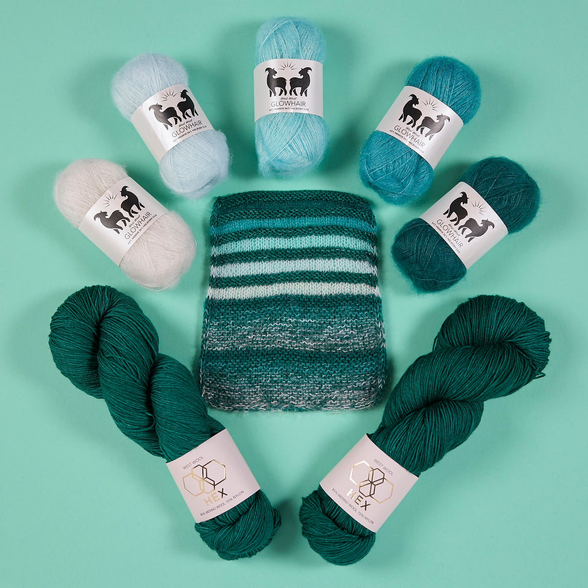 GLOW ALONG 2026 - GLOWING PEACOCK