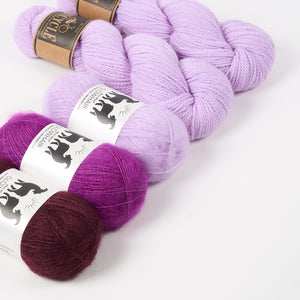 WESTKNITS KIT - VIOLET UNICORN