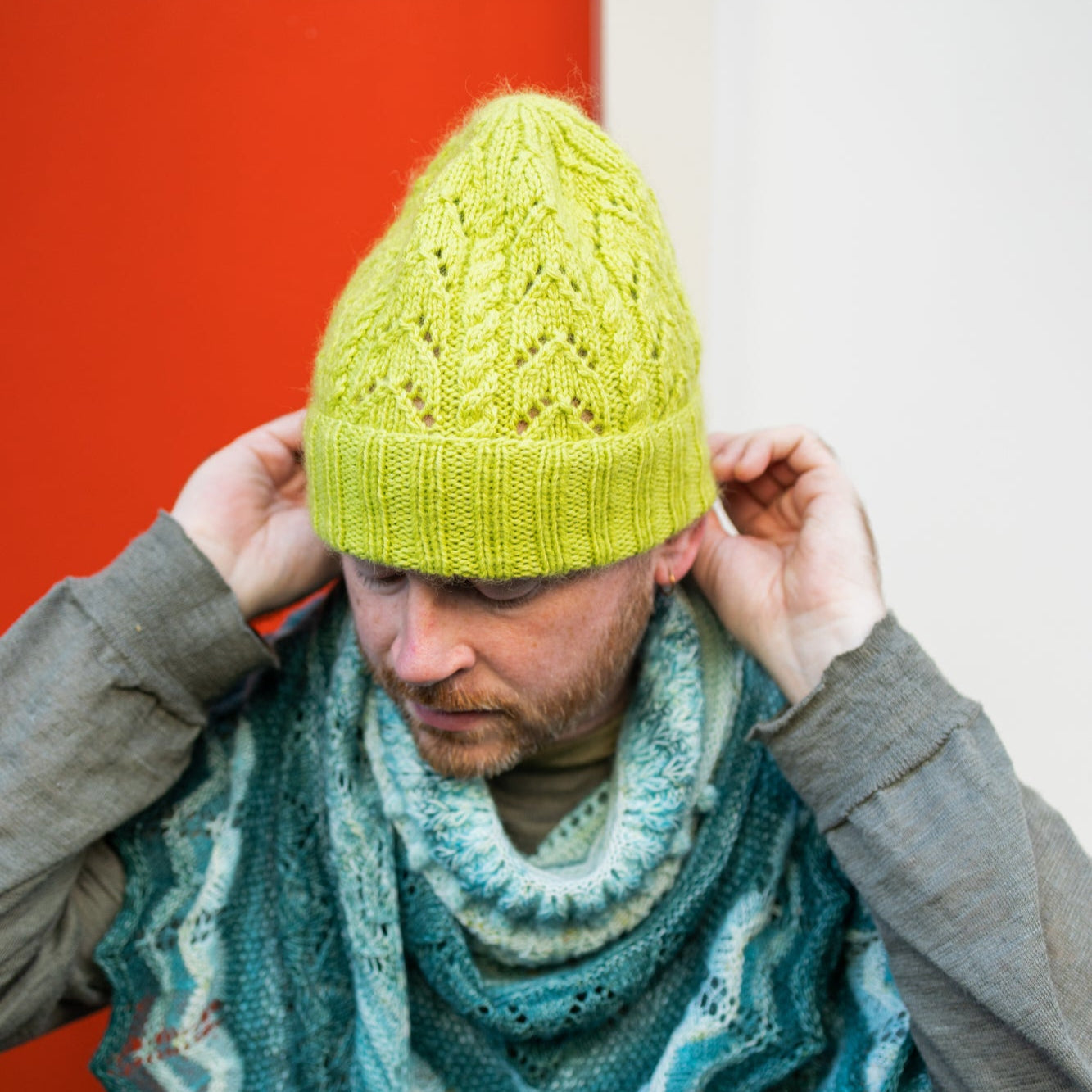Fabulous Westknits Kits GLOWHAIR FROST HAT Westknits Kits
