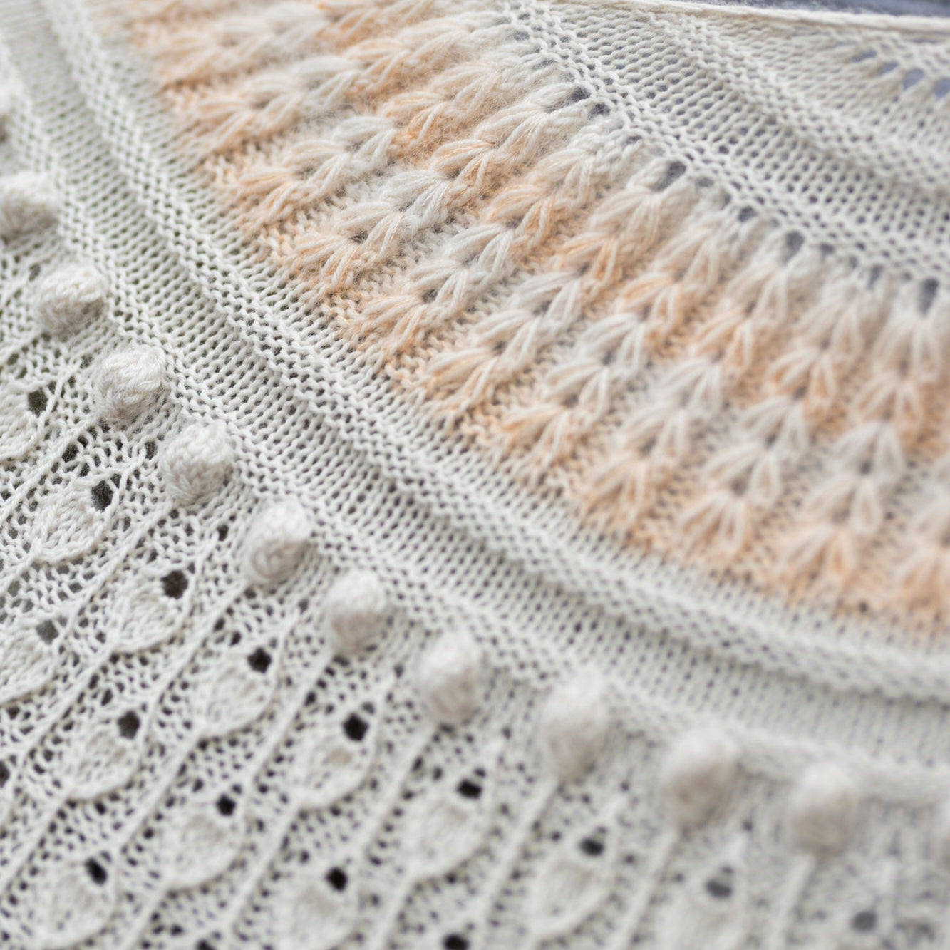 Glowhair Frost Shawl