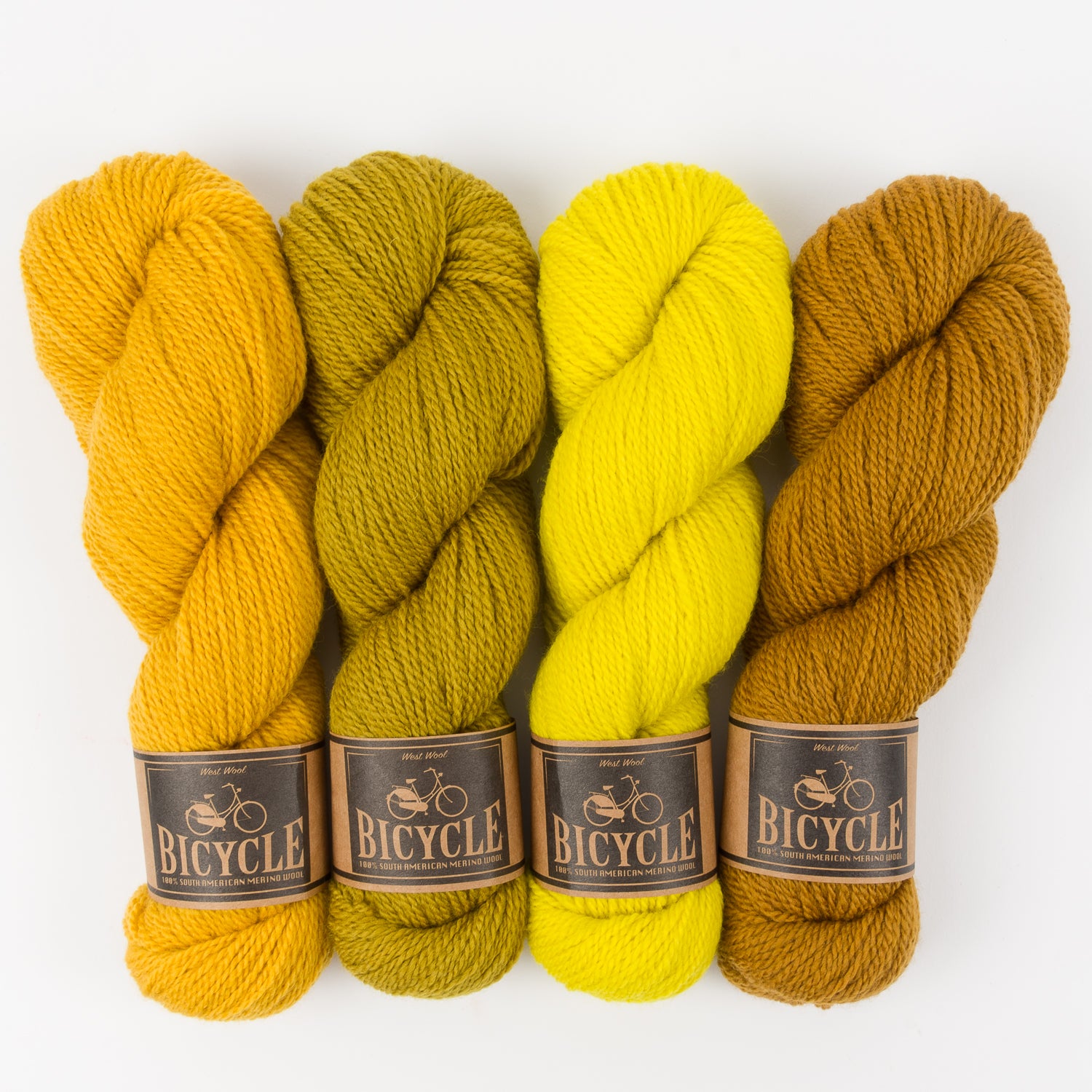 West Wool GOLDEN BIANCA Merino wool Fingering Quick Kits