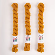 Twisted Ambitions SWEET SOCK MINI - GOLDEN SLUMBER yellow brown Yarn