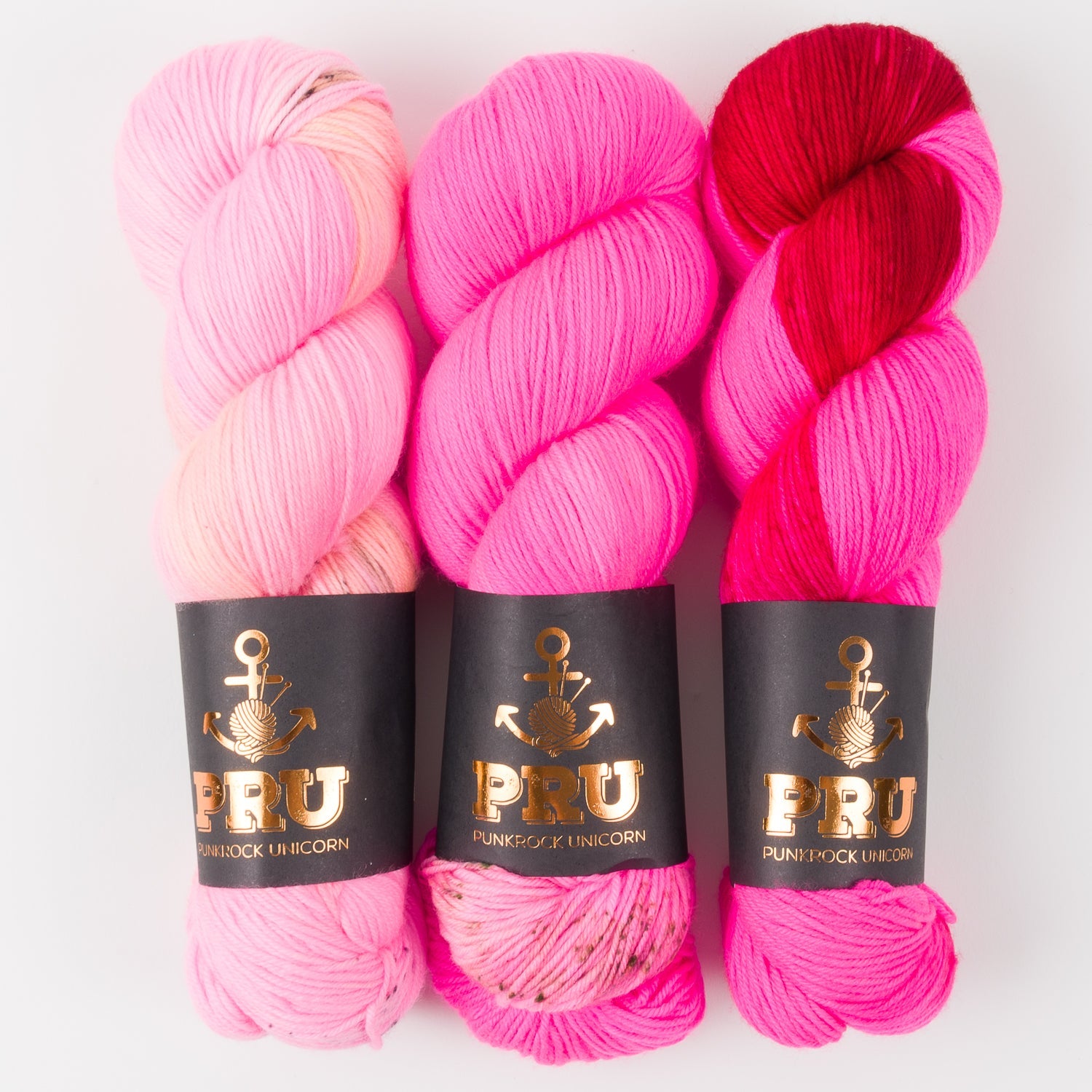 Punk Rock Unicorn WESTKNITS KIT - GOOD THINGS COME IN PINK Fingering Westknits Kits