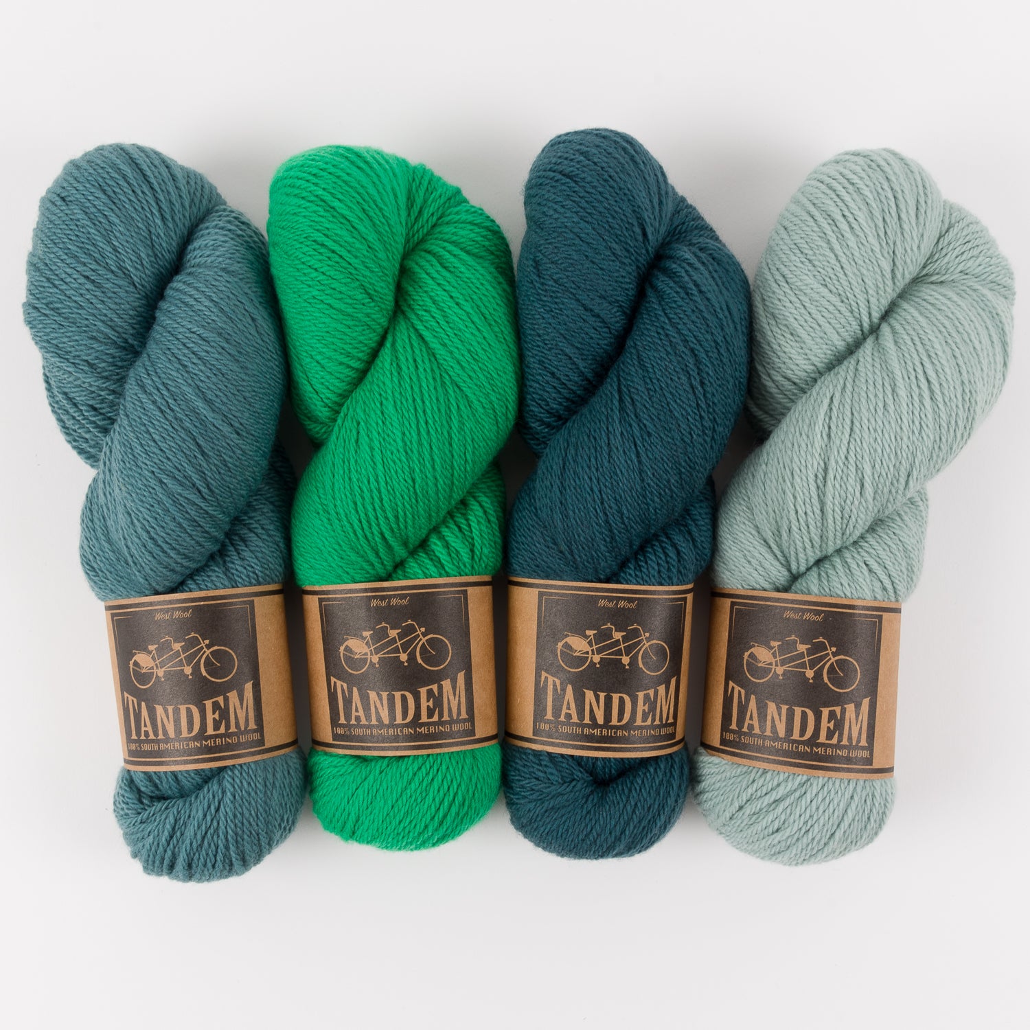 West Wool MISTY FIELD Merino wool DK Quick Kits