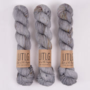 Life in The Long Grass LITLG DK TWIST - GRAYSLAKE Merino wool DK grey Yarn
