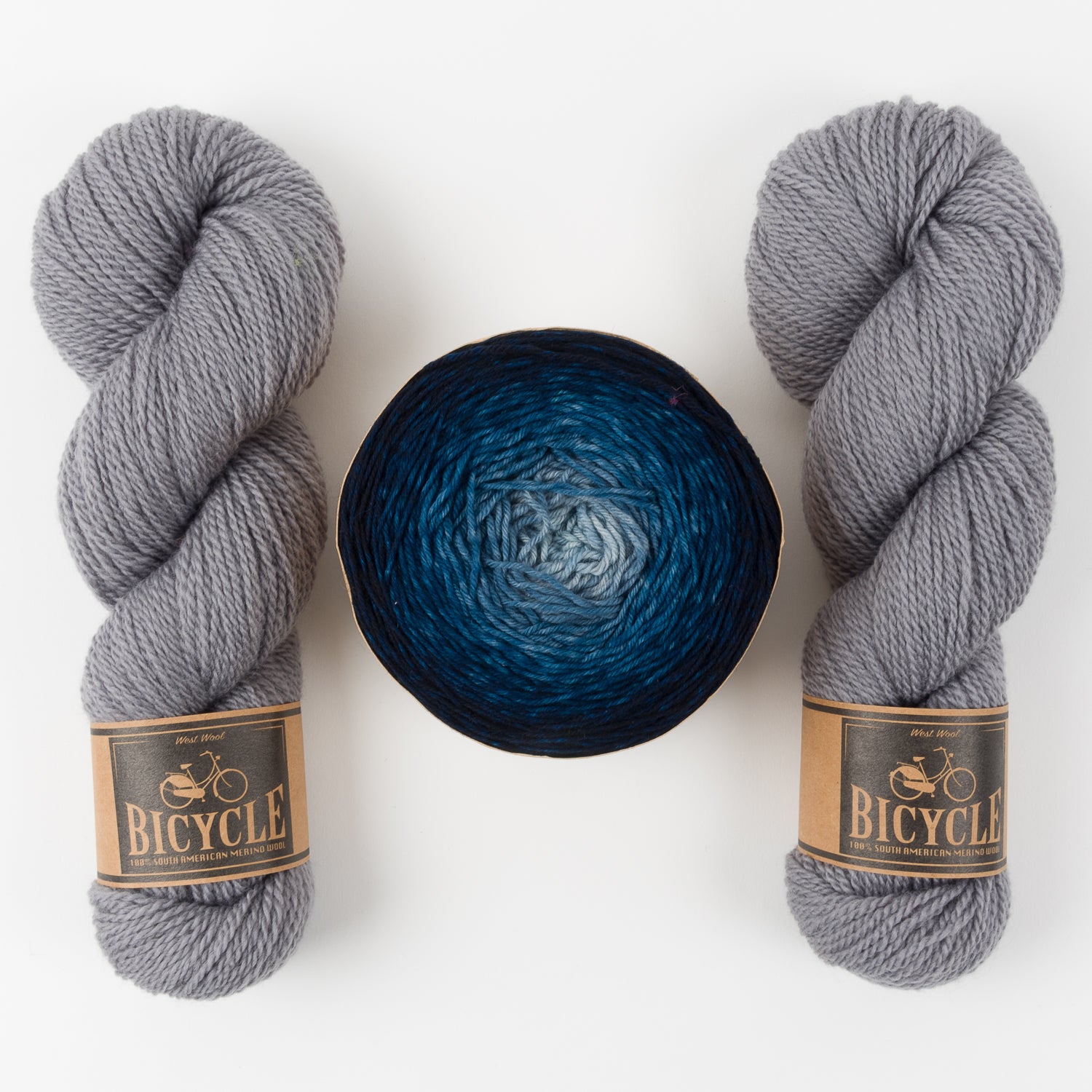 Bilum UNDERWATER MOONLIGHT Merino wool Fingering Quick Kits